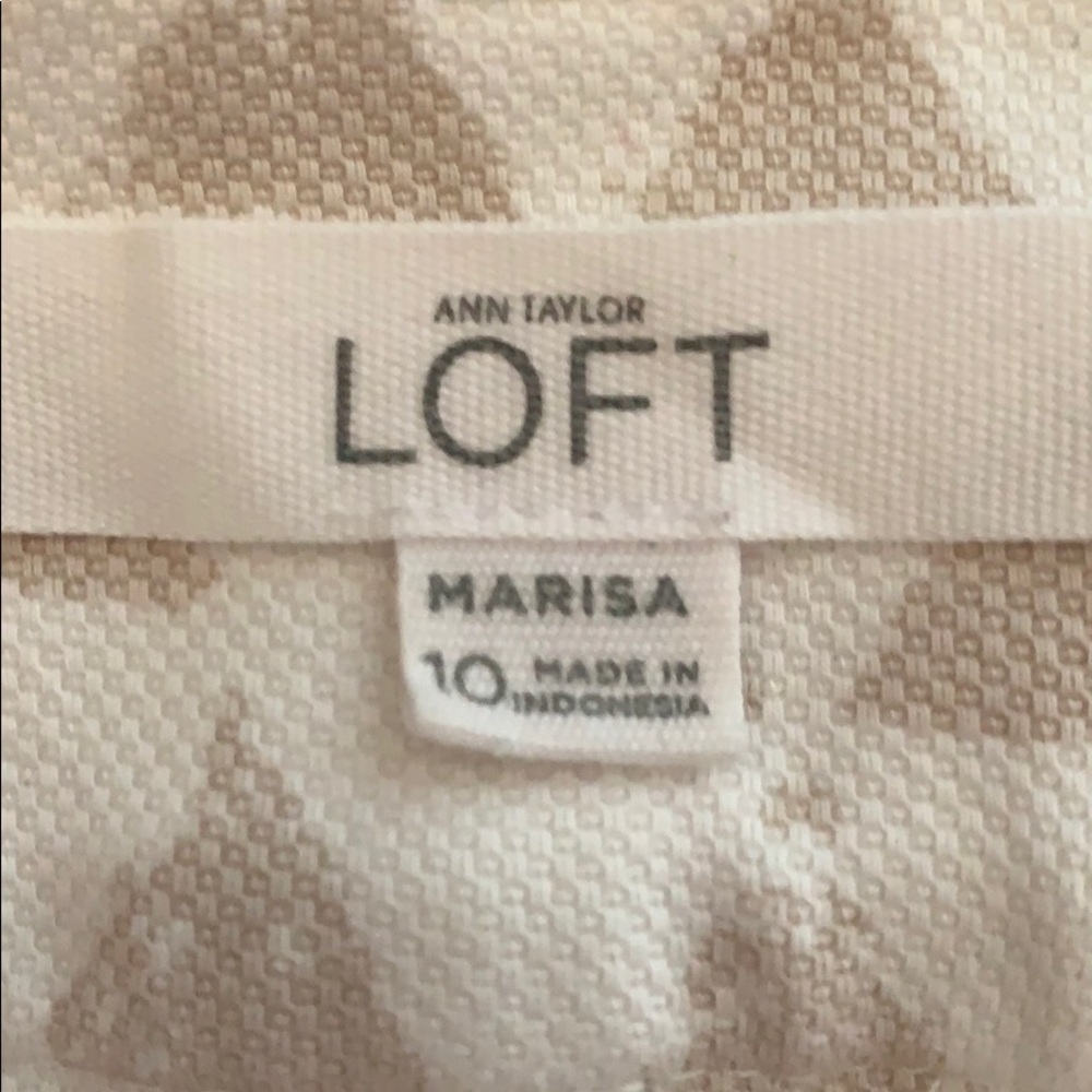 LOft Marisa size 10 capris